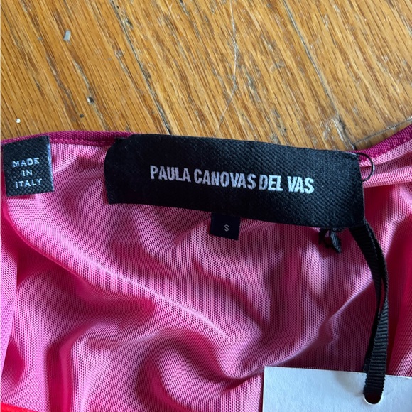 Paula Canovas Del Vas Reversible Mesh Top - Picture 3 of 4